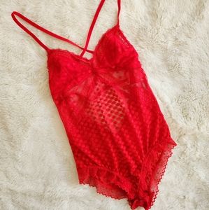Aerie Lace Teddy Bodysuit